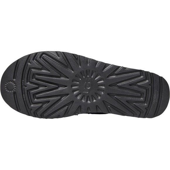 UGG Womens Classic Bling Mini Boots Black - Picture 5 of 5